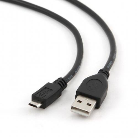 Telefoane - Cablu Micro USB Gembird CCP-MUSB2-AMBM-10 USB 2.0 3m negru