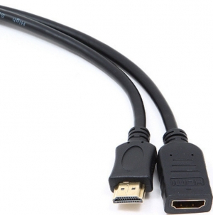 Periferice PC - Cablu prelungitor Gembird High Speed HDMI cu Ethernet, 1.8m, Negru (CC-HDMI4X-6)