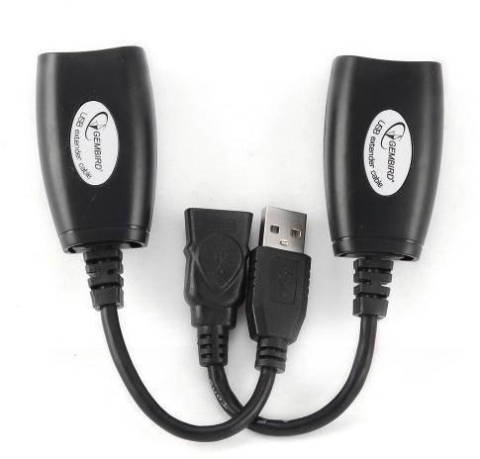 Retelistica - Cablu prelungitor USB activ Gembird, USB 1.1, Male - Female, 30 metri (UAE-30M)