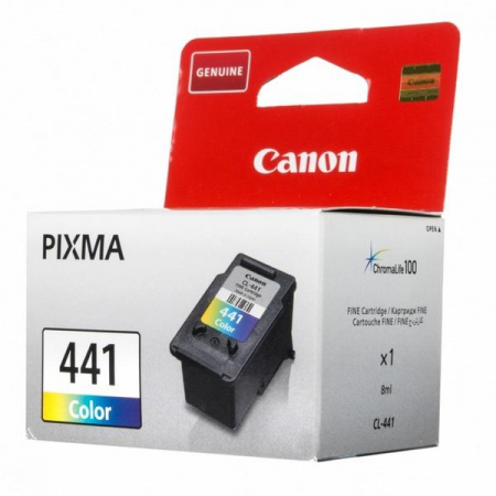 CL - Cartus cerneala Canon CL-441, color (cyan, magenta, galben) (color), original, 180 pagini, 8 ml