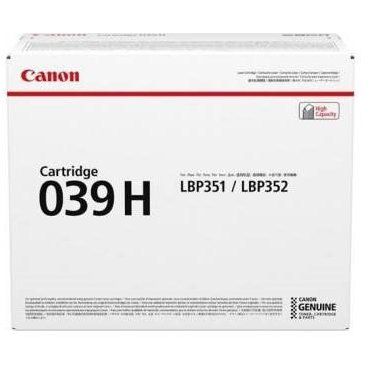 Cartuse & Tonere - Toner Canon 039H, negru (black), original, 25.000 pagini