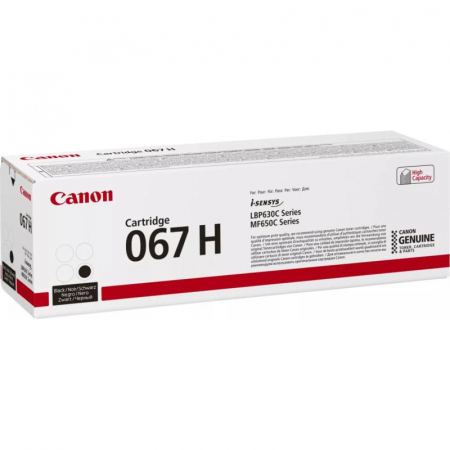 067H, CRG-067H, 5106C002, 5105C002, 5104C002, 5103C002 - Toner Canon CRG-067HBK, negru (black), original, 3.13k pagini