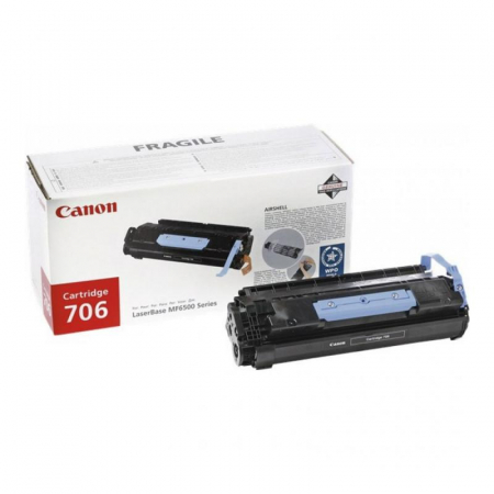 706, CRG-706 - Cartus Toner Canon 706, Negru (Black), Original, 5000 pagini