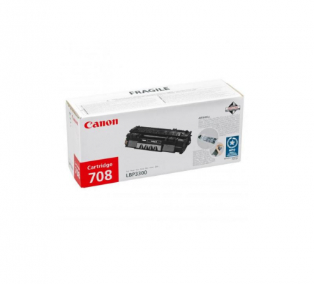 LBP 3300 - Toner Canon CRG-708H, negru (black), original, 6000 pagini