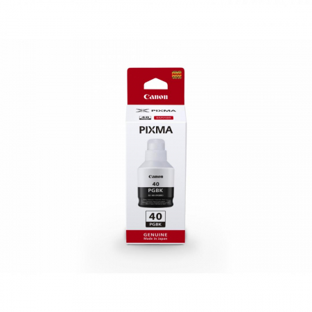 Pixma G - Cartus cerneala Canon GI-40BK, negru (black), original, 6000 pagini, 170 ml