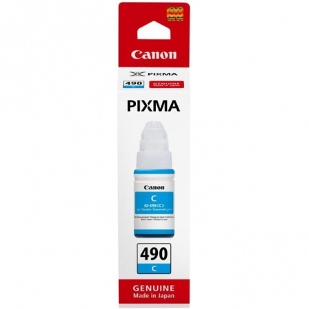 Pixma G - Flacon cerneala Canon Cyan GI-490C