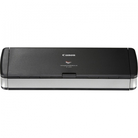 Imprimante & Multifunctionale & Plottere & Scannere - Scanner Canon P-215II, dimensiune A4, tip portabil, viteza scanare  12ppm alb-negru si 10ppm color, duplex, rezolutie optica 600dpi, rezolutie hardware 600x600dpi, senzor CIS, interfata: USB 2.0, software inclus: Driver ISIS /TWAIN, CaptureOnTouch, CaptureOnTouch Lite, Presto! Cititor BizCard