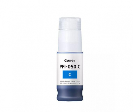 Cartus Cerneala - Cartus cerneala Canon PFI-050C, albastru (cyan), original, 70 ml
