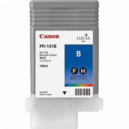 PFI-101 - Cartus cerneala original Canon  PFI-101B albastru (Blue), 130ml