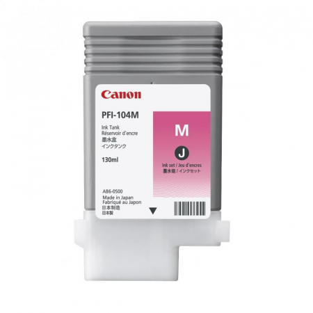 Cartus Cerneala - Cartus cerneala original Canon PFI-104M Magenta, 130ml