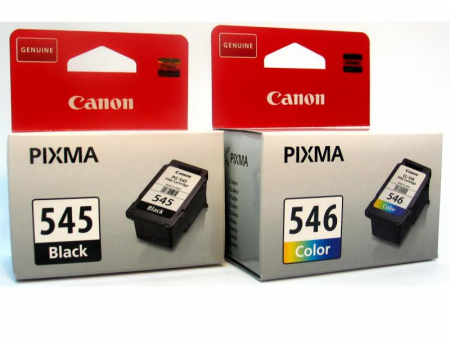 PG-545, CL-546 - Set cartuse cerneala Canon PG-545 + CL-546