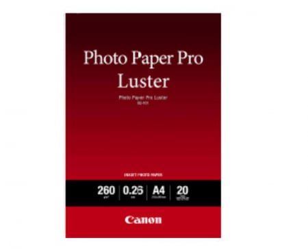 Hartie foto - Canon Hartie foto Luster, A4, 20 coli.
