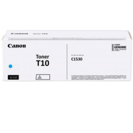 Cartus Toner - Toner Canon T10, cyan (albastru), original, 10.000 pagini, 3 kg