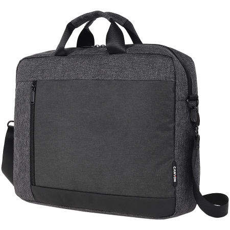 CANYON B-5, Laptop bag for 15.6 inch410MM x300MM x 70MMDark GreyExterior materials: 100% PolyesterInner materials:100% Polyester [1]