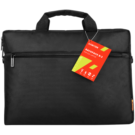 Conectori - CANYON bag B-2 Casual 15.6'' Black