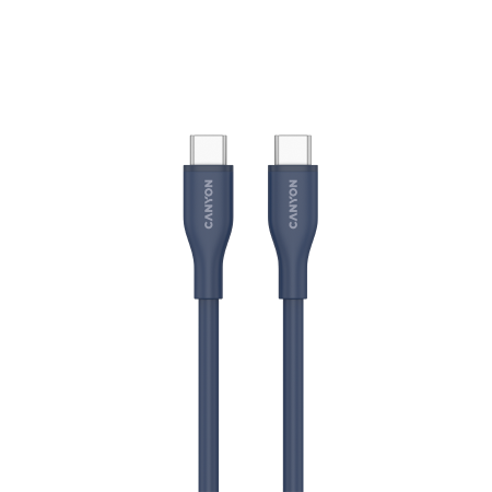 CANYON cable CC60SC10 C-C 60W 1m Silicon Dark blue [1]