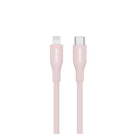CANYON cable CLNM60 C-L 60W MFI 1m Silicon Pink [1]