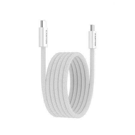 CANYON cable OnWire 60MG C-C 60W Magnet Braided 1m White [4]