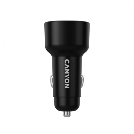 CANYON car charger OnDrive 60 PD 60W 2xUSB-C Black [4]