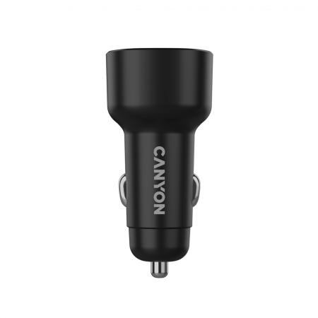 CANYON car charger OnDrive 85 PD 85W USB-A+USB-C Black [4]