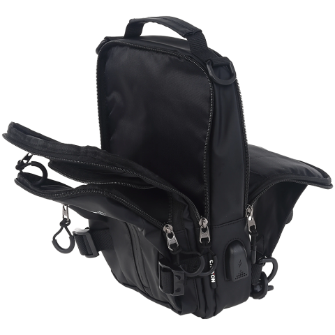 CANYON CB-1, fanny pack 290MM x160MM x90MMBlackExterior materials: 100% PolyesterInner materials:100% Polyester [6]