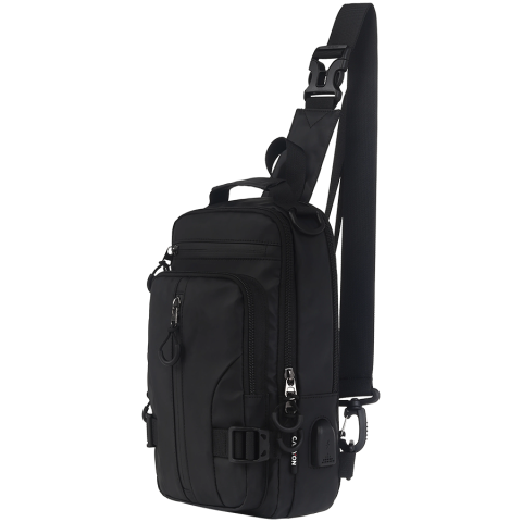 CANYON CB-1, fanny pack 290MM x160MM x90MMBlackExterior materials: 100% PolyesterInner materials:100% Polyester [2]