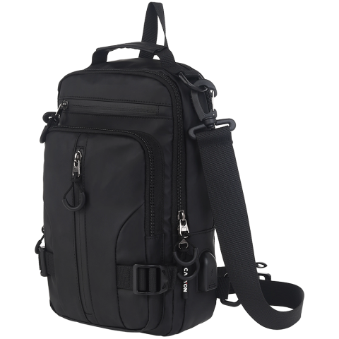 CANYON CB-1, fanny pack 290MM x160MM x90MMBlackExterior materials: 100% PolyesterInner materials:100% Polyester [3]