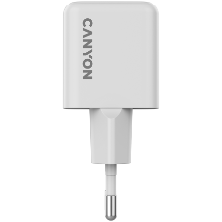 CANYON charger CU20AC GaN 20W 1xPD 1xQC EU White [4]