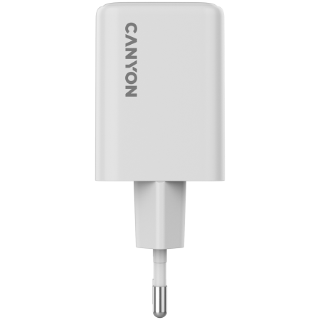 CANYON charger CU45CC GaN 45W 2xPD EU White [1]