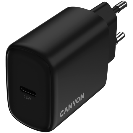 CANYON charger OnCharge 250 25W 1xPD EU Black [3]