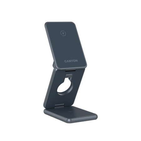 Accesorii - CANYON Foldable wireless charger OnCharge 309 15W 3in1 Metal