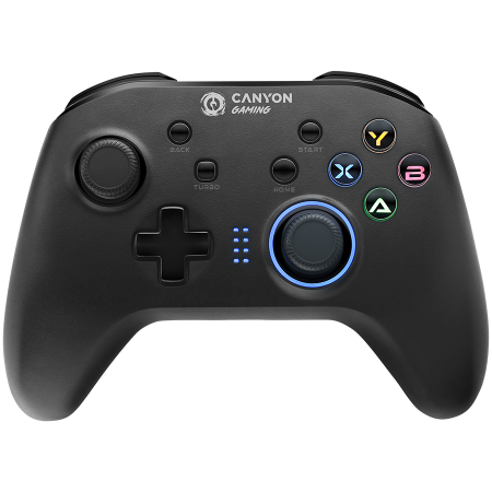 Jocuri si multimedia - CANYON gamepad GP-W3 Android/Nintendo/PC/PS3 Wireless Black