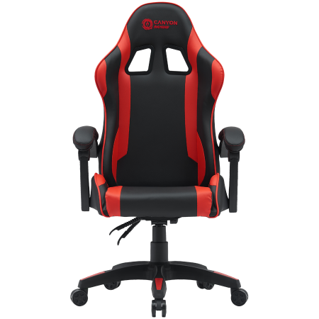 Jocuri si multimedia - CANYON gaming chair Core SGCH2 Black Red