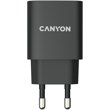 Retelistica wip - CANYON H-20, PD 20W Input: 100V-240V, Output: 1 port charge: USB-C:PD 20W (5V3A/9V2.22A/12V1.67A) , Eu plug, Over- Voltage , over-heated, over-current and short circuit protection Compliant with CE Ro