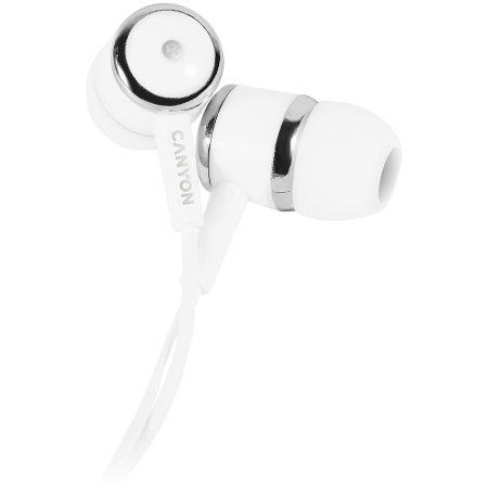 Audio - CANYON headphones EPM-01 Mic 1.2m White