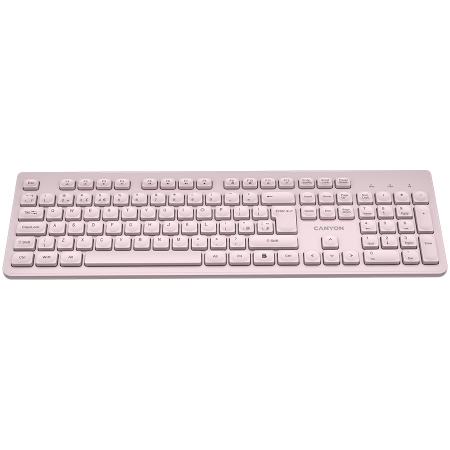 CANYON keyboard HKB-W01 UK/US AAA Wireless Beige [1]