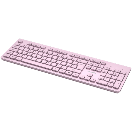 CANYON keyboard HKB-W01 UK/US AAA Wireless Pink [3]