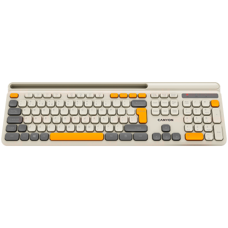 CANYON keyboard HKB-W03 EN AAA Wireless Beige [1]