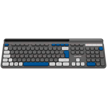CANYON keyboard HKB-W03 EN AAA Wireless Grey [1]