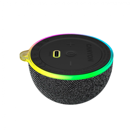 CANYON Magnetic BT speaker OnMove 13 5W Black [2]