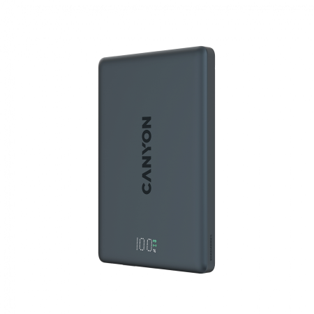 CANYON magnetic power bank OnPower 500 PD20W 5000mAh Aluminium Interstellar Black [1]