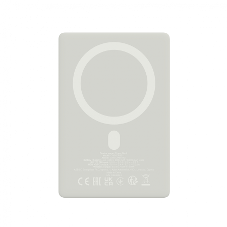 CANYON magnetic power bank OnPower 511 PD20W 10000mAh Aluminium Star Grey [3]