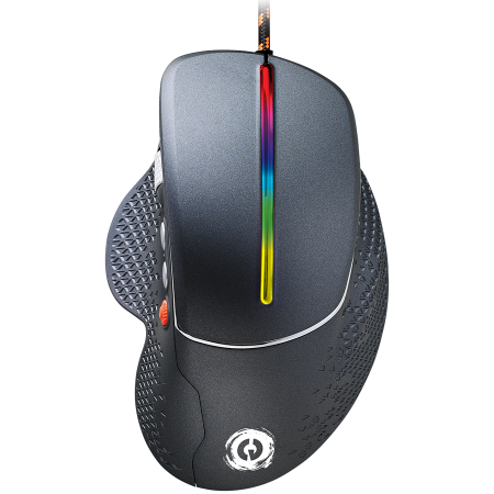 Jocuri si multimedia - CANYON mouse Apstar GM-12 RGB 6buttons Wired Dark Grey