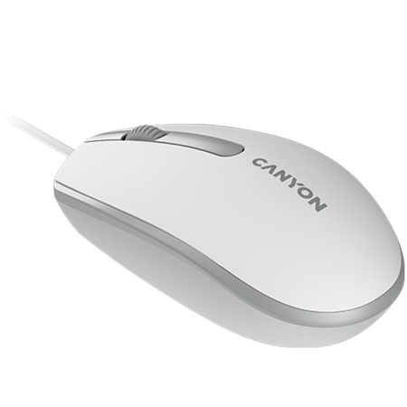 CANYON mouse M-10 Wired White Grey [3]