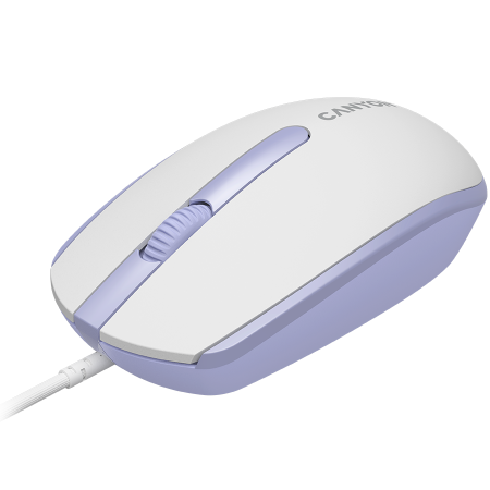 CANYON mouse M-10 Wired White Lavender [1]