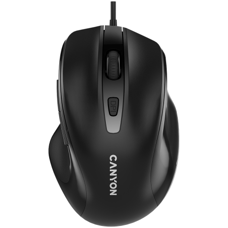 Periferice & Accesorii - CANYON mouse M-6 Wired Black