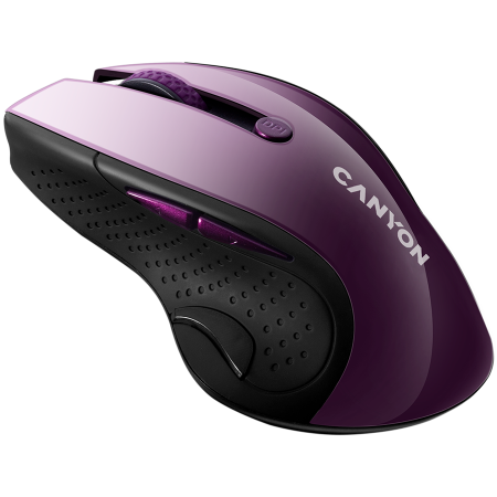CANYON mouse MW-01 BlueLED Wireless Purple [1]