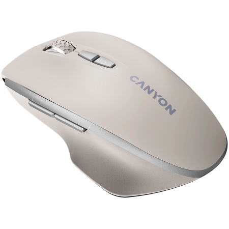 CANYON mouse MW-21 BlueLED 7buttons Wireless Cosmic Latte [2]