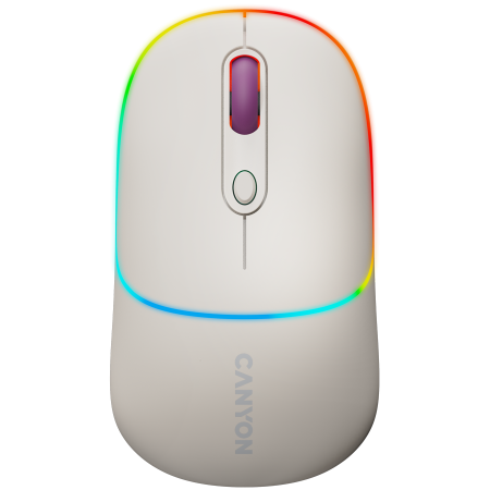 Periferice & Accesorii - CANYON mouse MW-22 2in1 BT/ Wireless Rice
