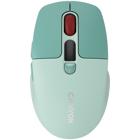 Periferice & Accesorii - CANYON mouse MW-26 LCD Silent Dual Mode Wireless Green